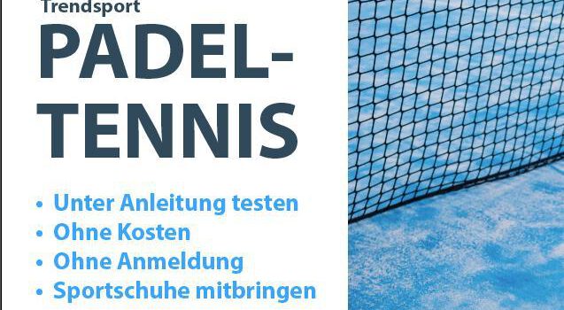 Tag der offenen Tür für Padel